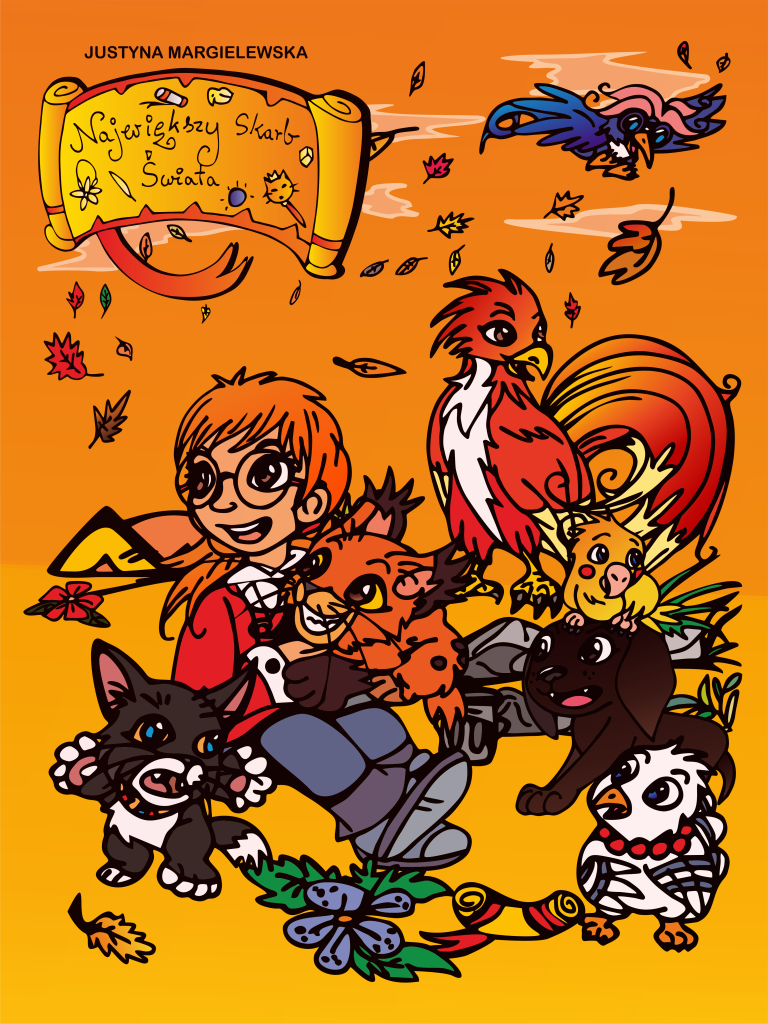 Kinga, Bastet, rysica Urszula, Feniks, Bazyliszek, jamnik Cezar czyli główne postacie z komiksów