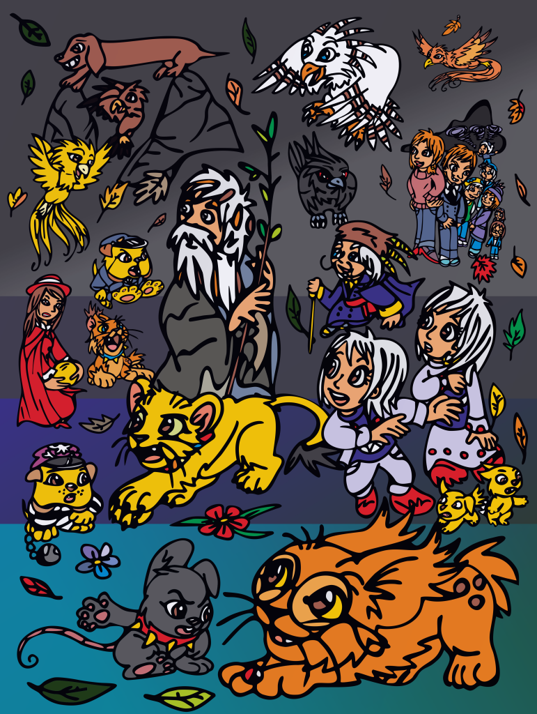 Lwica Sachmet, gryfy, a nawet Kinga w rysiej postaci...