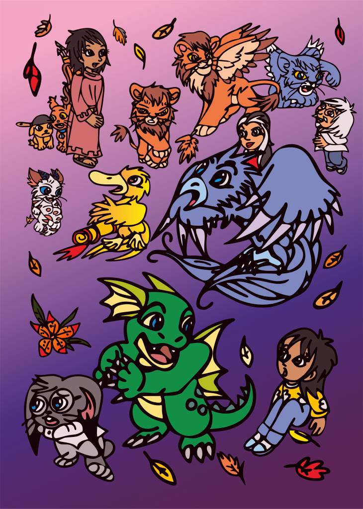 Gryfy, złota kaczka i inni